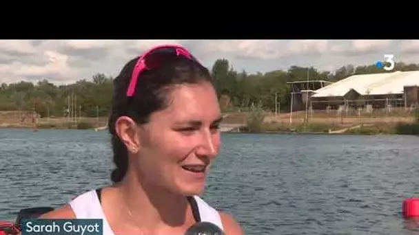 Rencontre avec la tourangelle Sarah Guyot, kayakiste, au stade olympique de Vaires-sur-Marne
