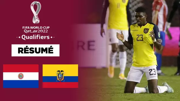 Résumé : Une défaite mais une qualification pour l'Equateur face au Paraguay