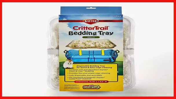 Kaytee Crittertrail Bedding Tray 3 Count