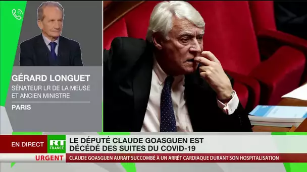 Décès de Claude Goasguen : Gérard Longuet s’exprime