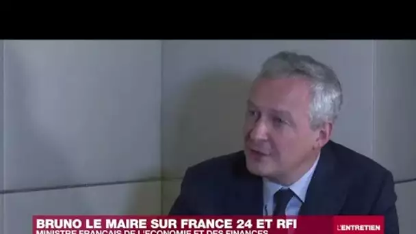 Bruno Le Maire sur France 24 : "Nous ouvrons une nouvelle ère en mettant fin au franc CFA"