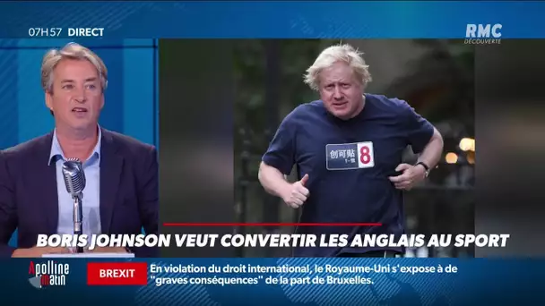 "Expliquez-nous": pourquoi Boris Johnson veut-il convertir les Anglais au sport?