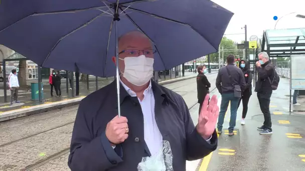 Déconfinement : ambiance dans les transports en commun à Nantes