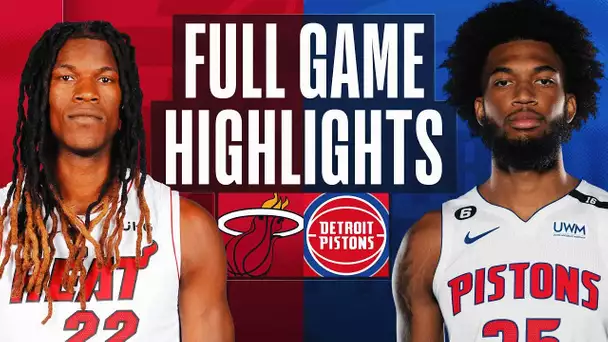 HEAT at PISTONS | FULL GAME HIGHLIGHTS | March 19, 2023