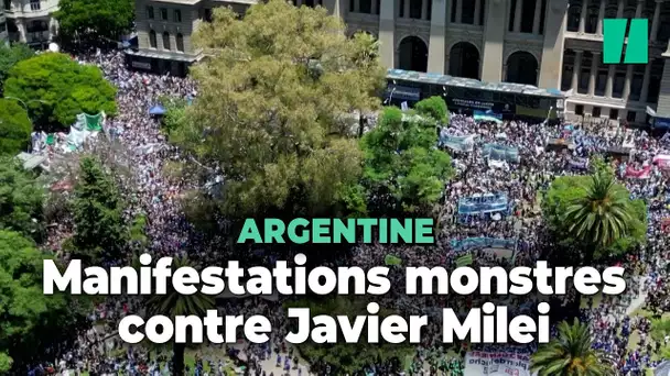 Manifestations monstres en Argentine contre le décret choc de Javier Milei