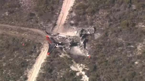 Australie : deux pilotes de bombardier d'eau survivent au crash de leur avion