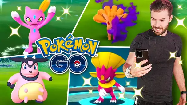 FARFURET SHINY pendant LA CÉLÉBRATION JOHTO sur Pokémon GO