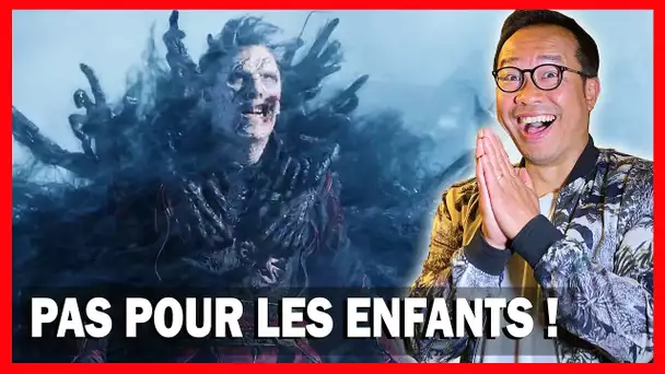 Dr Strange 2 : de L'HORREUR & du GORE dans le MCU ! (CRITIQUE - Spoilers à partir de 7"59 min)