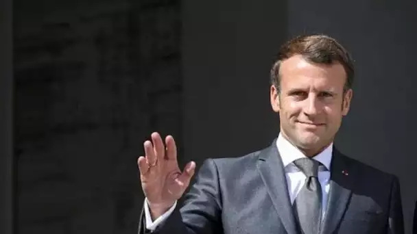 Emmanuel Macron, un  très bel homme  : le président s’offre un bain de foule