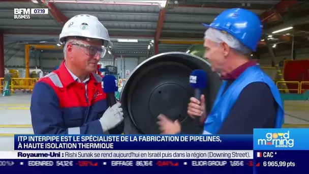 ITP Interpipe, une PME normande spécialisée dans la fabrication de pipeline