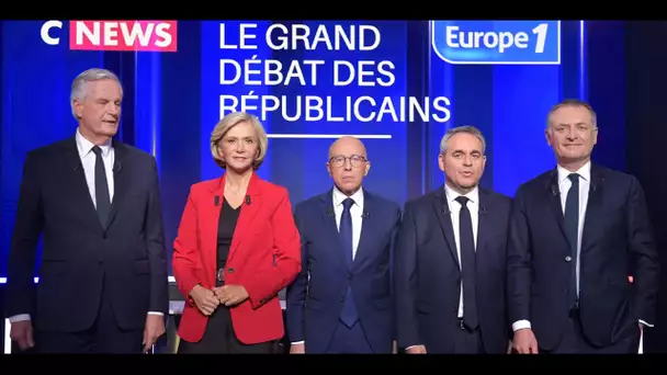 Le 3e débat des candidats LR à l'investiture pour la présidentielle sur Europe 1 et Cnews (intégral)