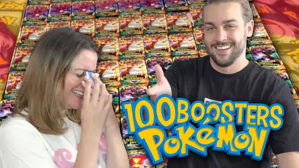 ON CONTINUE LA MEGA OUVERTURE DE 100 BOOSTERS POKEMON TÉNÈBRES EMBRASÉES ! (2/3)