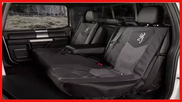 Browning Universal Front and Bench Seat Covers, Water Resistant for Car, Truck, and SUV