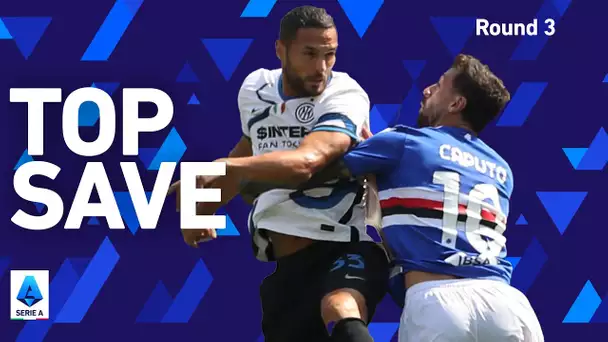 D'Ambrosio's AMAZING save on the line! | Sampdoria 2-2 Inter | Round 3 | Serie A 2021/22