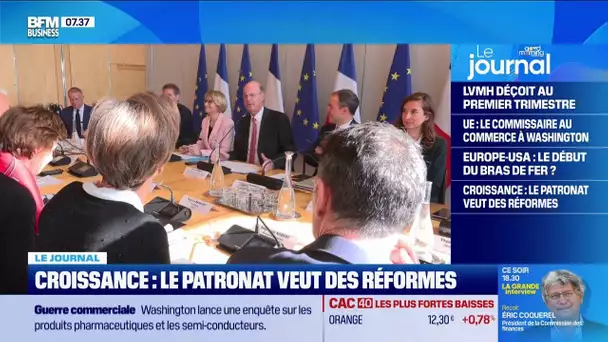 Budget 2026: le patronat veut des réformes et pousse pour obtenir des baisses d'impôts