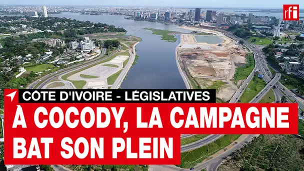 Législatives en Côte d'Ivoire : à Cocody, la campagne bat son plein