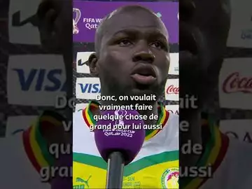 🙏🇸🇳 L'hommage de Koulibaly à Papa Bouba Diop après la qualification du Sénégal !