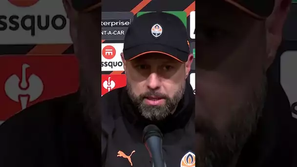 Rennes-Shakhtar: "C'était pour l'Ukraine", souffle le coach du Shakhtar