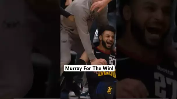 Jamal Murray’s UNREAL Game-Winner In Game 2! 🚨🔥| #Shorts