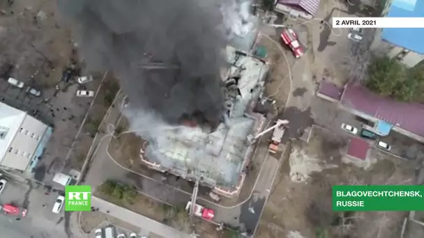 Extrême-Orient russe : important incendie dans un hôpital de Blagovechtchensk