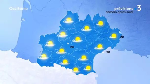 Météo de ce mercredi : un temps sec et légèrement plus chaud