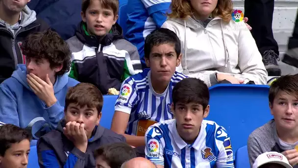 Calentamiento Real Sociedad vs Real Betis