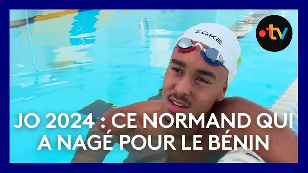 JO 2024 : portrait de ce normand qui a nagé pour le Bénin