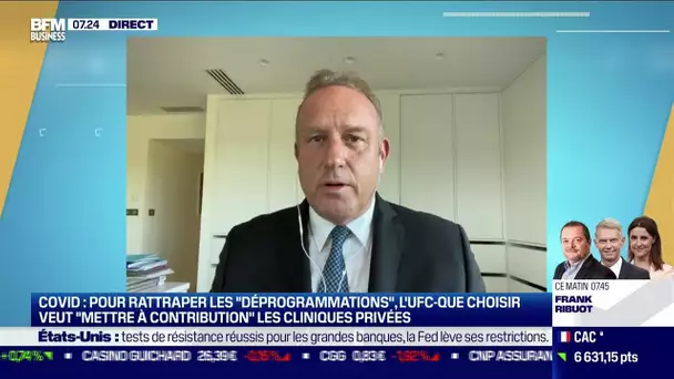 Lamine Gharbi (FHP): L'UFC-Que choisir veut "mettre à contribution" les cliniques privées