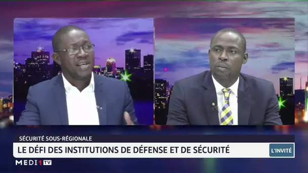 Zoom sur le défi des institutions de défense et de sécurité avec Emile Bela Kouakou