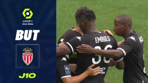 But Breel EMBOLO (45' +1 - ASM) MONTPELLIER HÉRAULT SC - AS MONACO (0-2) 22/23