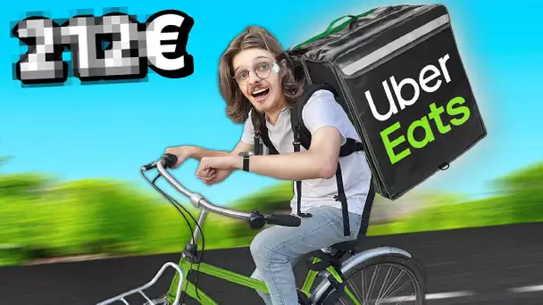 J'ai fais livreur Uber Eats pendant 24h... (pour voir si je gagne plus que Youtube)