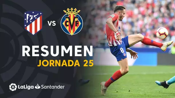 Resumen de Atlético de Madrid vs Villarreal CF (2-0)