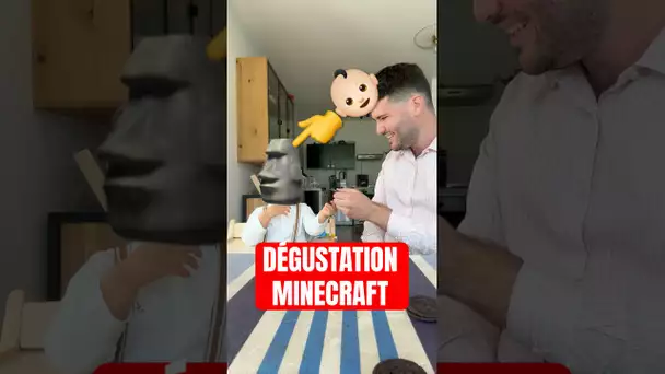 Mon Fils déguste les OREO Minecraft !