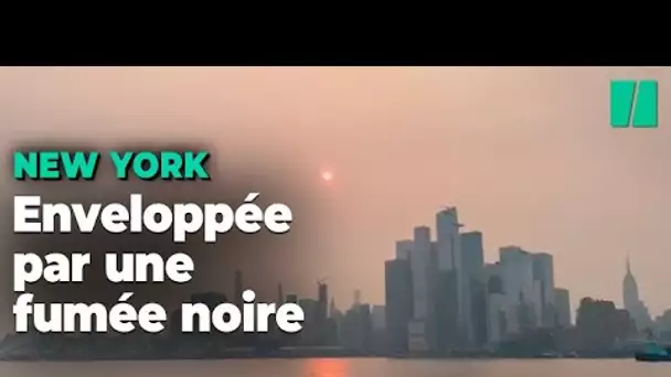 Les images de New York enfumée par les gigantesques incendies canadiens