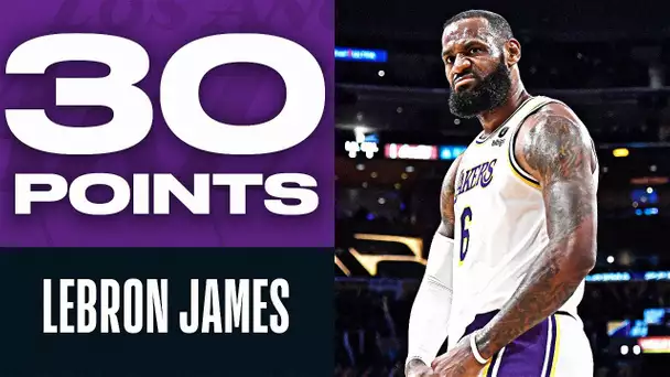 LeBron Drops MONSTER TRIPLE-DOUBLE 30 PTS, 11 REB & 10 AST