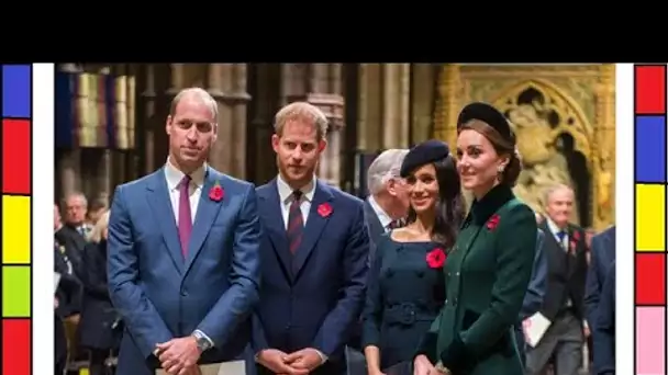 Meghan Markle et le prince Harry retrouvent le prince William et Kate Middleton après Megxit