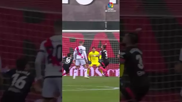 Florian Lejeune has done it again #shorts #laligasantander #rayo