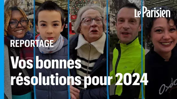 Amour, sport, argent... quelles sont vos bonnes résolutions pour 2024 ?