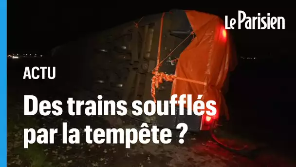 Tempête Mathis : deux trains déraillent en Suisse et deux personnes tuées en France