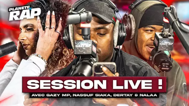 SESSION FREESTYLE avec Gazy MP, Nassuf Siaka, Dertay & Nalaa ! #PlanèteRap