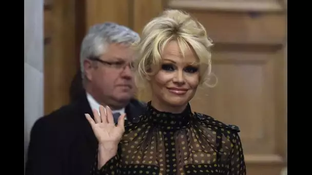 Cohue rare à l#039;Assemblée nationale pour la venue de Pamela Anderson
