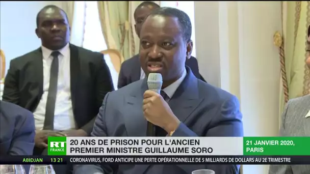 Guillaume Soro condamné à 20 ans de prison en Côte d'Ivoire
