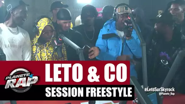 Leto, Sadek, Ninho, Da Uzi & Hös Copperfield - Session Freestyle #PlanèteRap