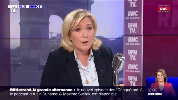 Marine Le Pen: "Valérie Pécresse est l'actionnaire majoritaire d'Éric Zemmour"