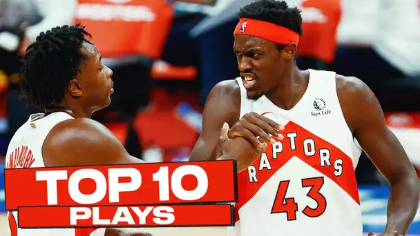 Top 10 Toronto Raptors Plays of The Year! 🐱‍🐉