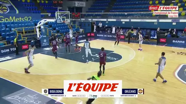 Le résumé de Boulogne-Levallois - Orléans - Basket - Jeep Elite