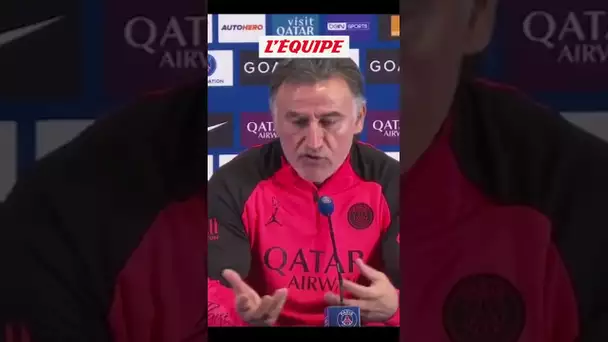 Christophe Galtier : "Il y a une volonté de prolonger Messi" #shorts #psg #messi #football #mbappe