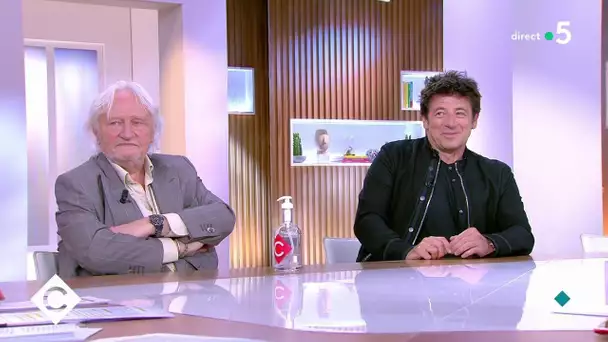 Patrick Bruel et Niels Arestrup, rencontre au sommet - C à Vous - 21/05/2021