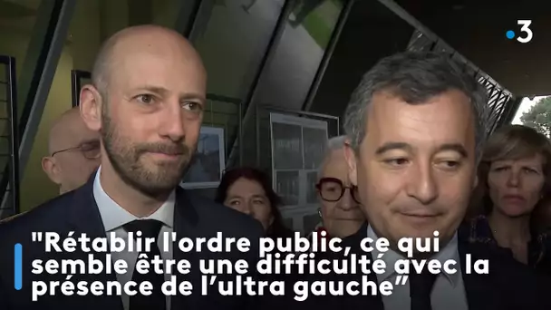 Préfecture. Gérald Darmanin a Rennes