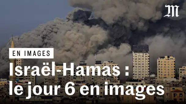 Guerre Israël-Hamas : les images de la sixième journée de guerre
